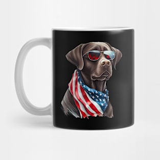 Independence Day Dog Mug